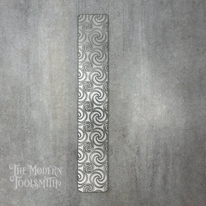 Peppermint Candy Swirl 1" Wide Texture Plate - TXP53.H