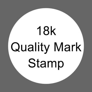 18K Quality Mark Stamp