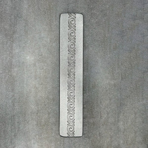 Greek Wave v2 Ring Band Texture Plate - RB04