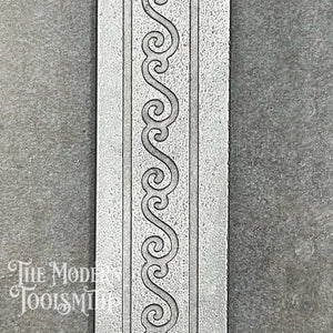 Swirls Ring Band Texture Plate - RB08