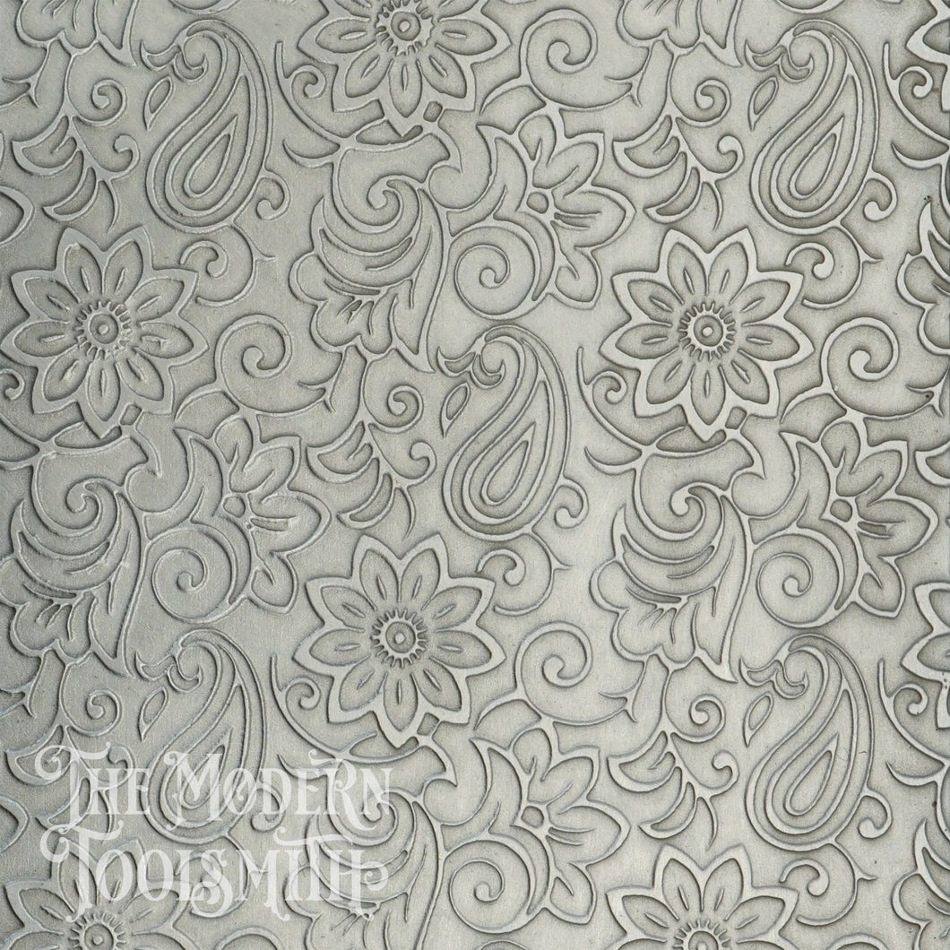 Floral and Paisley (Positive) Texture Plate - TXP12a