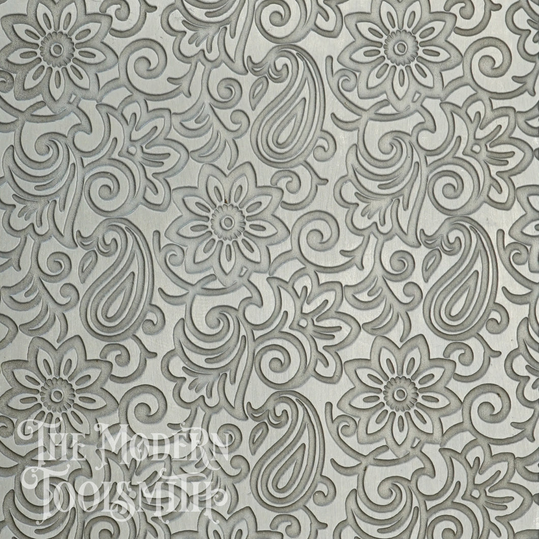 Floral and Paisley (Reverse) Texture Plate - TXP12b