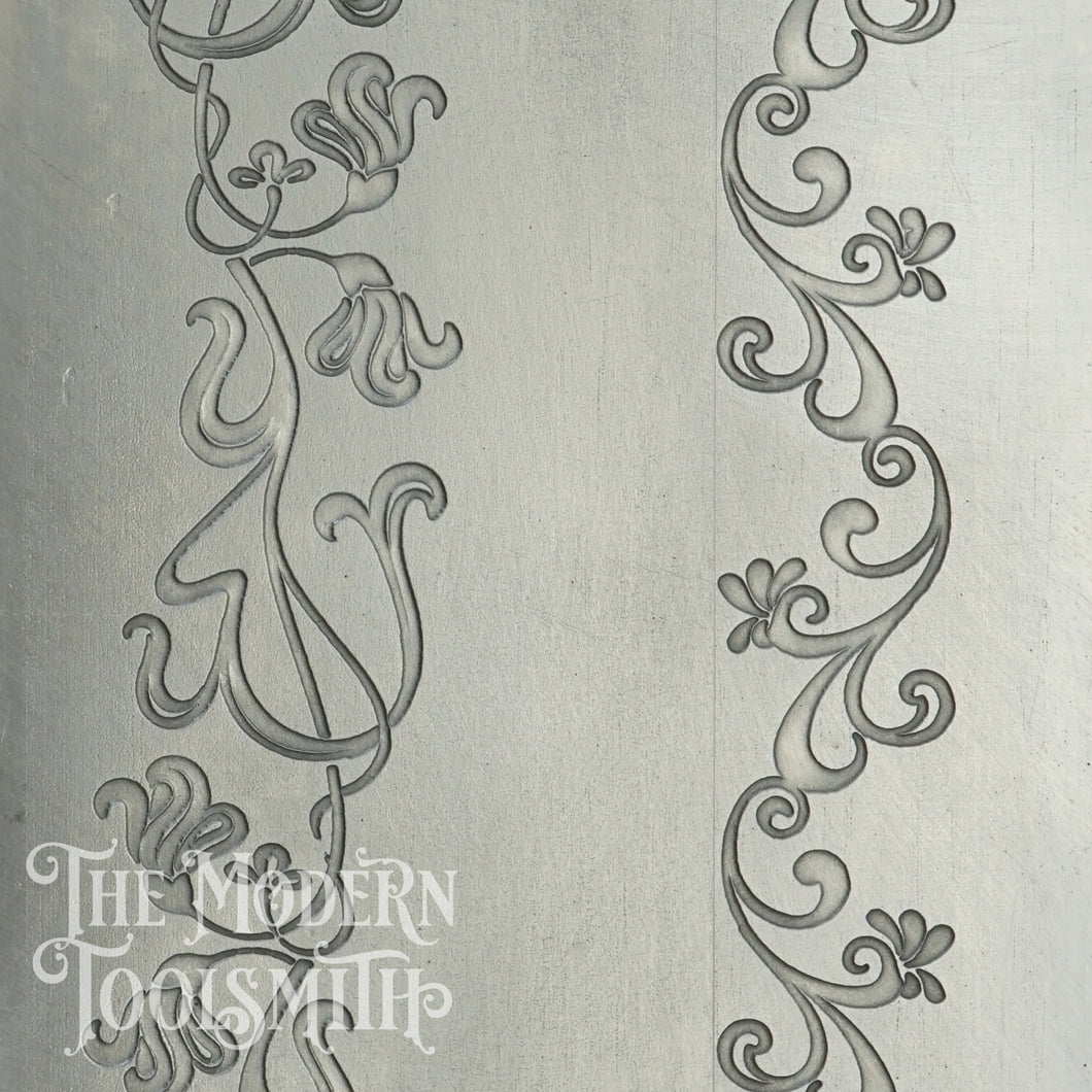 Cuff 02 Art Nouveau Texture Plate - TXP19
