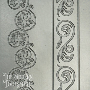 Cuff 04 Art Nouveau Texture Plate - TXP21