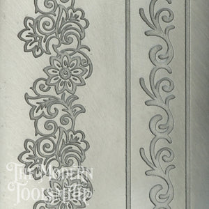 Floral Cuff Thin Texture Plate - TXP24