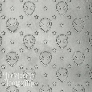 Alien Heads + Stars Texture Plate - TXP34