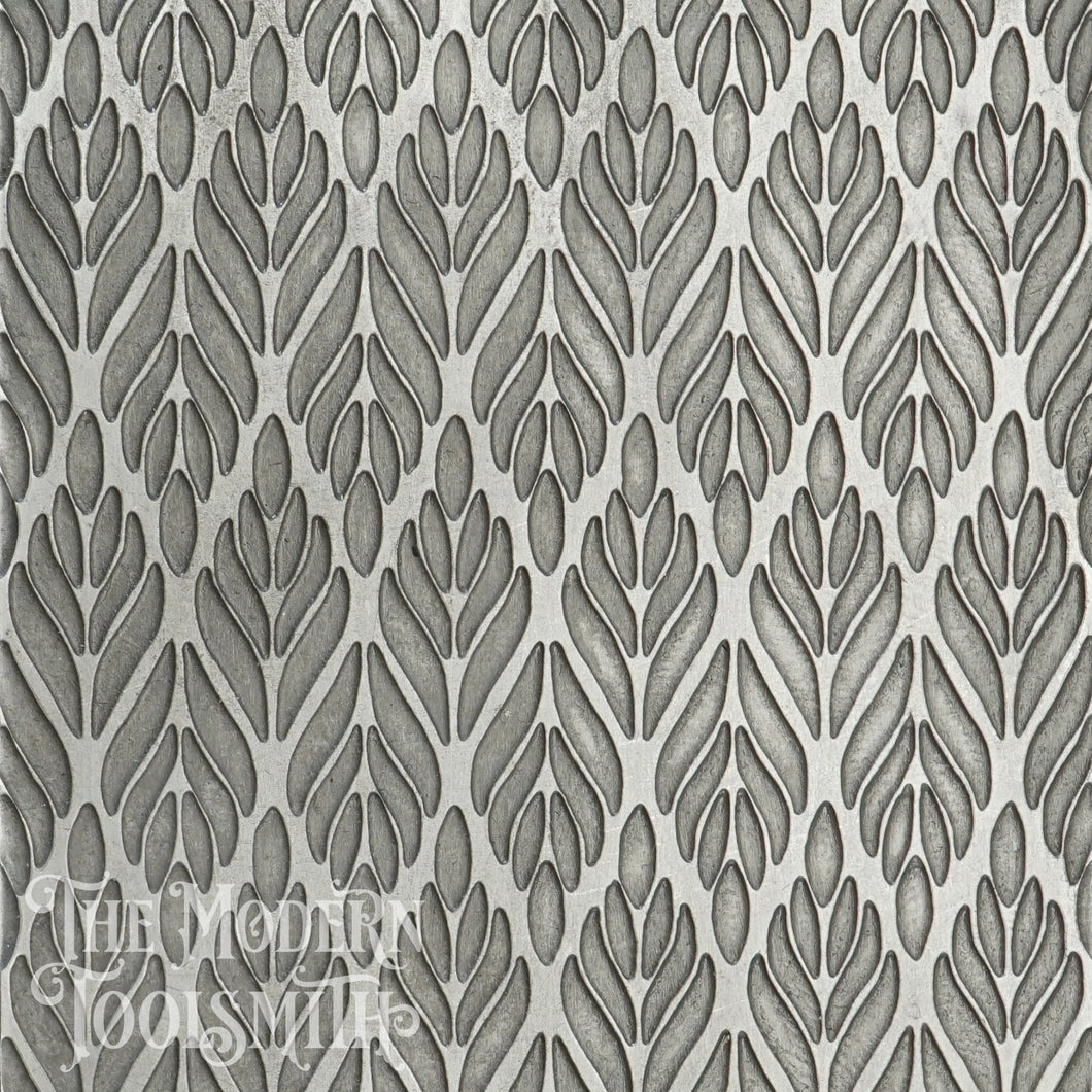 Art Deco Fern Texture Plate - TXP43
