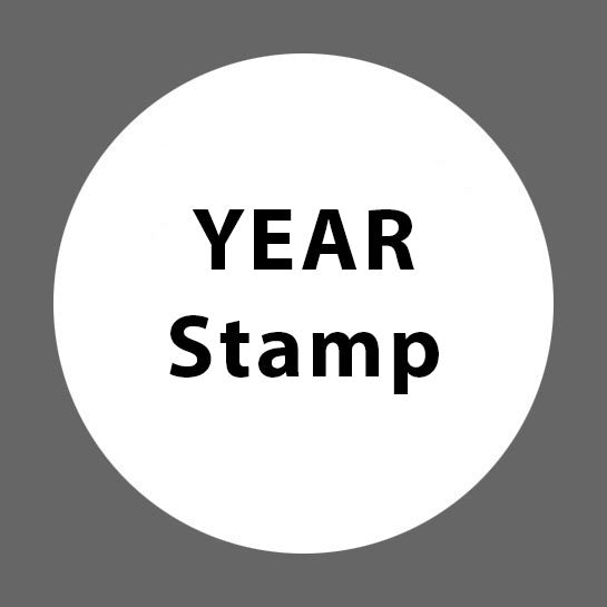 Year Stamp: Classic Font