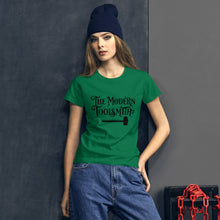 Load image into Gallery viewer, The Modern Toolsmith Original (Black Print) Women&#39;s Fit T-Shirt
