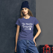 Load image into Gallery viewer, The Modern Toolsmith Original (White Print) Women&#39;s Fit T-shirt
