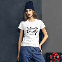 Load image into Gallery viewer, The Modern Toolsmith Original (Black Print) Women&#39;s Fit T-Shirt
