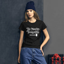Load image into Gallery viewer, The Modern Toolsmith Original (White Print) Women&#39;s Fit T-shirt

